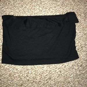 Forever21 Black Crop Top